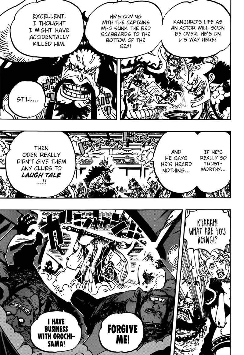 One Piece Chapter 982: Ruffian Meet Ruffians – Page 3