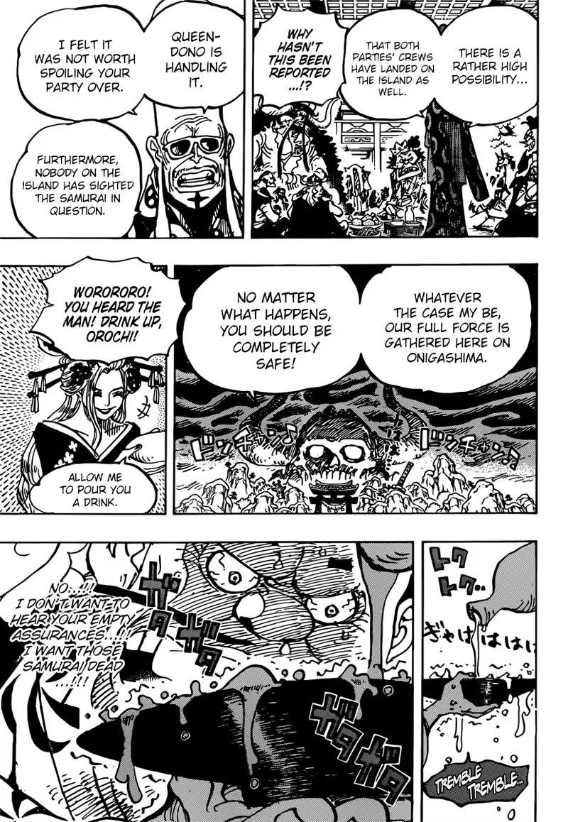 One Piece Chapter 982: Ruffian Meet Ruffians – Page 7