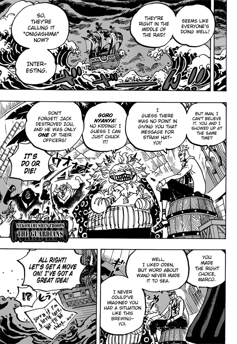 One Piece Chapter 982: Ruffian Meet Ruffians – Page 11