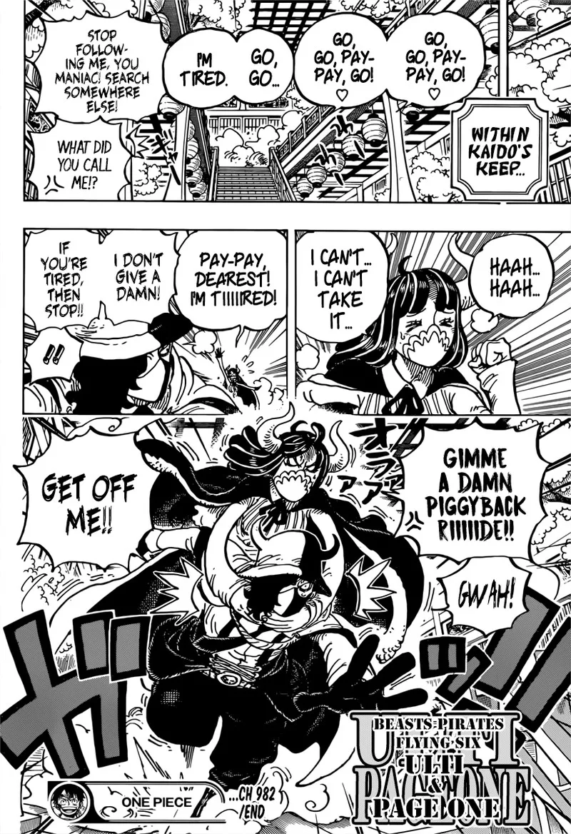 One Piece Chapter 982: Ruffian Meet Ruffians – Page 16