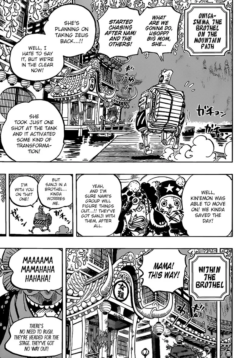One Piece Chapter 983: Thunder – Page 3