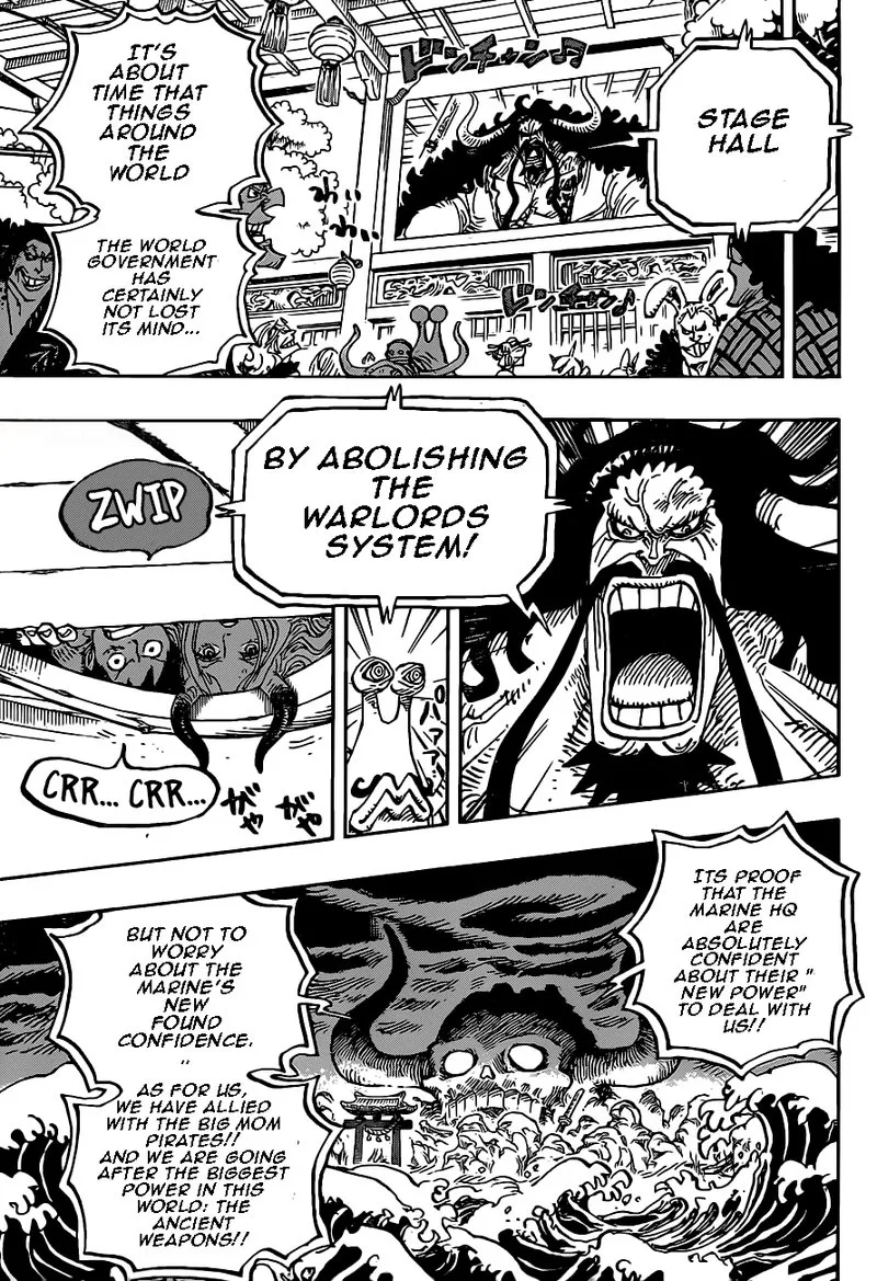 One Piece Chapter 985: New Onigashima Project – Page 10