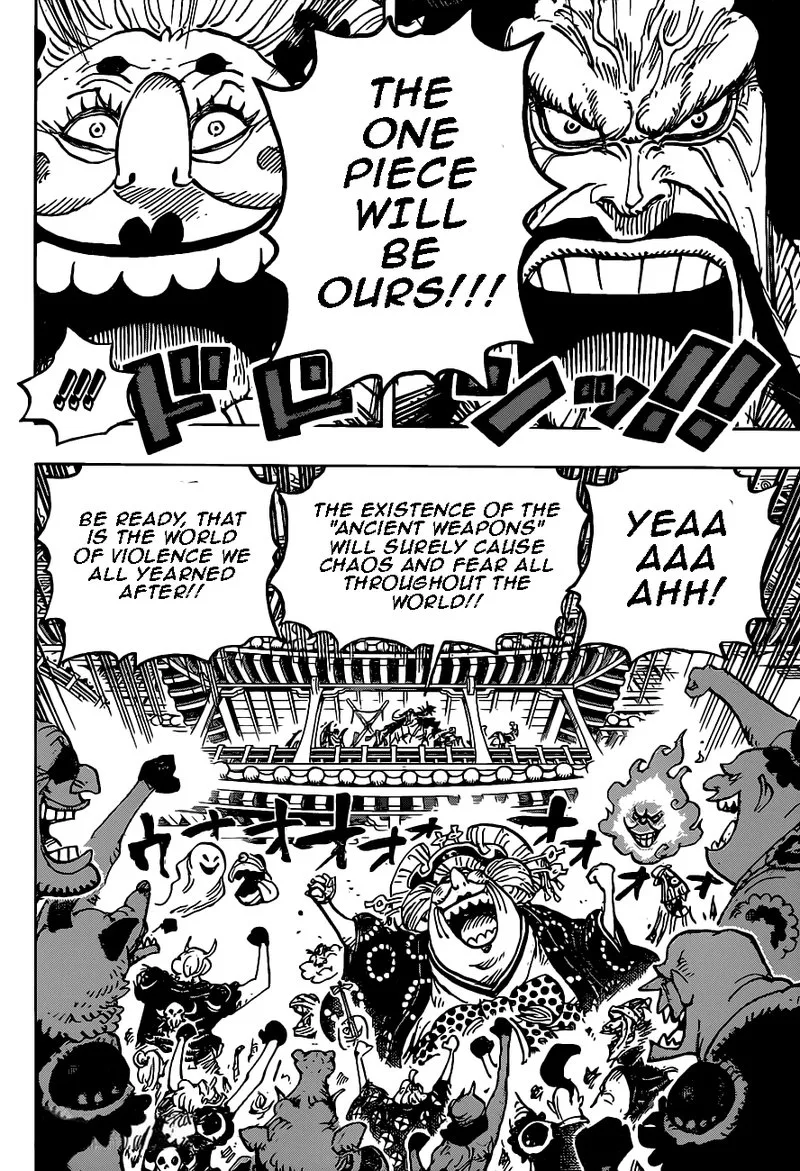One Piece Chapter 985: New Onigashima Project – Page 12