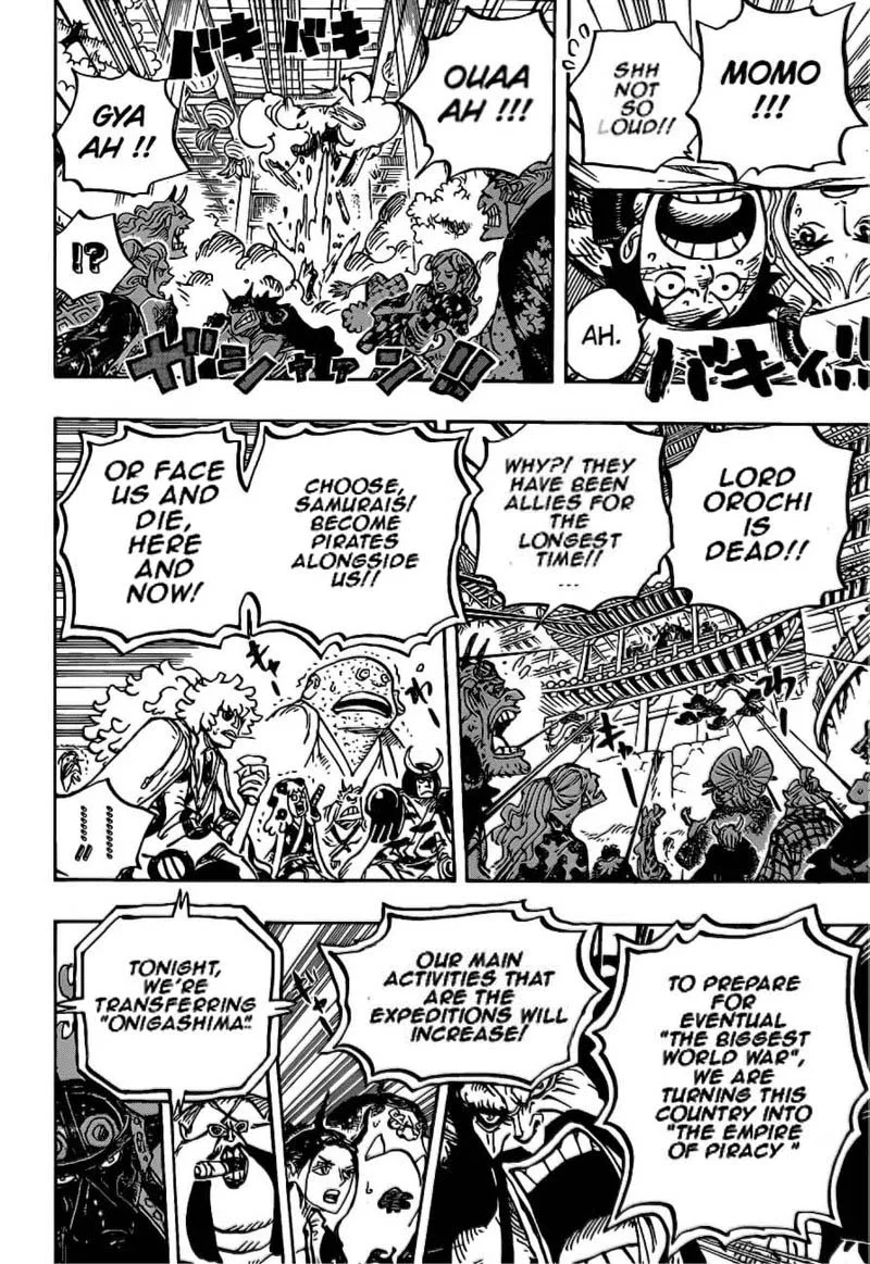 One Piece Chapter 985: New Onigashima Project – Page 16
