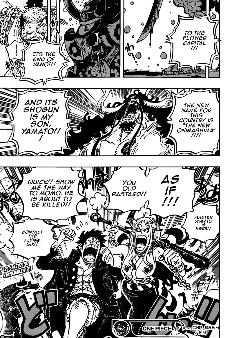 One Piece Chapter 985: New Onigashima Project – Page 17