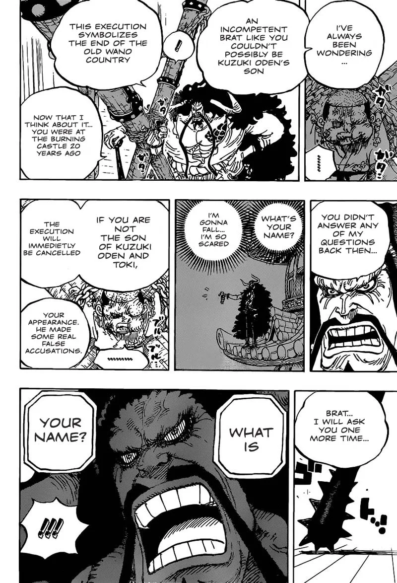 One Piece Chapter 986: My Name – Page 7