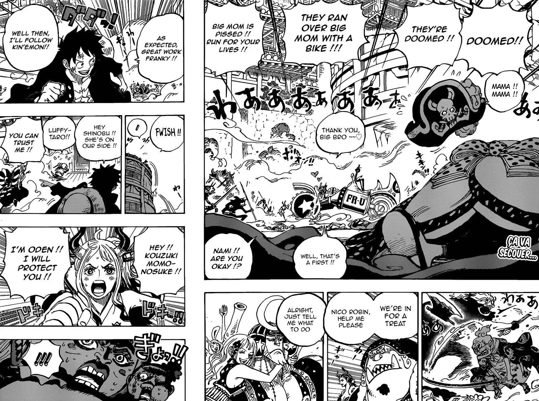 One Piece Chapter 989: Somehow, I don't feel like we're losing – Page 2