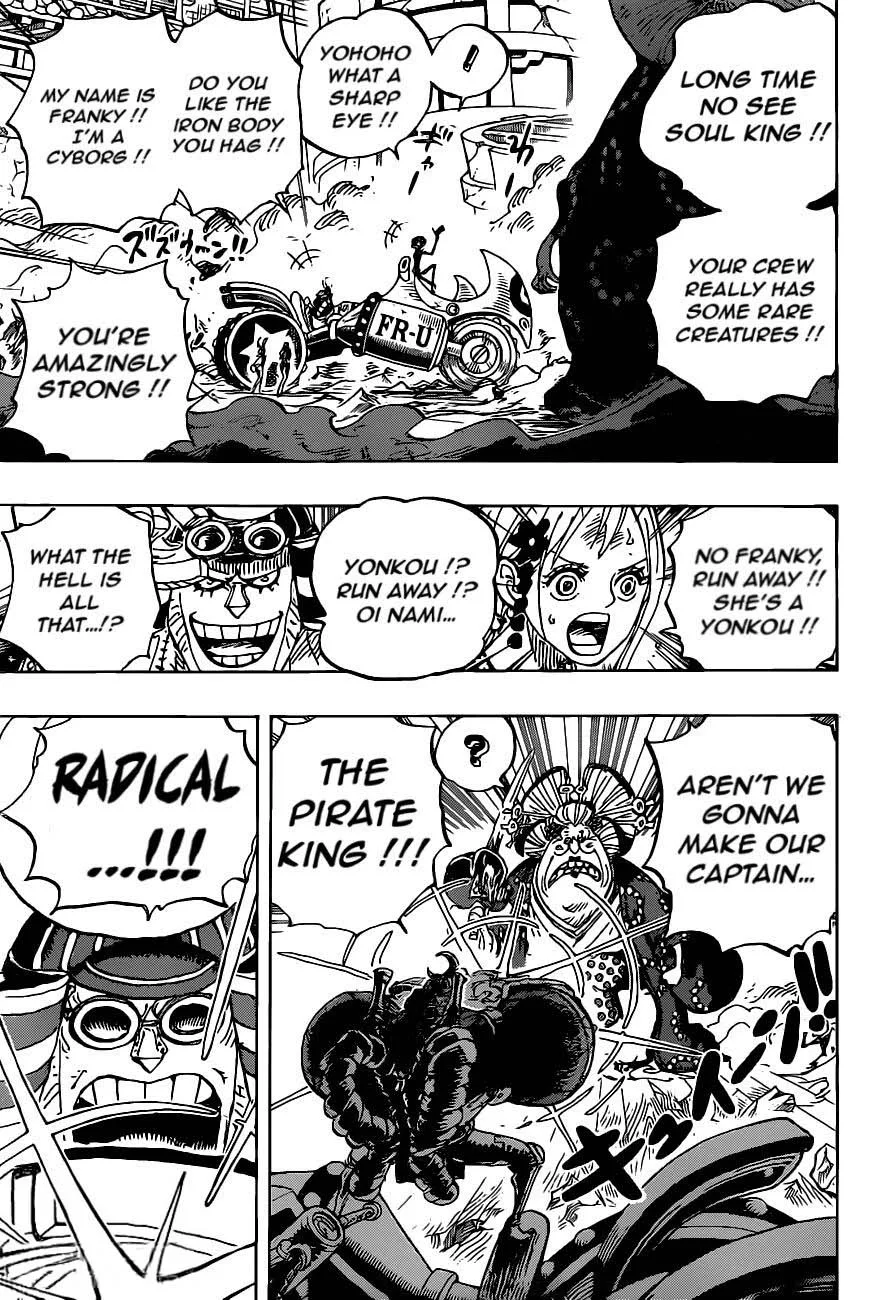 One Piece Chapter 989: Somehow, I don't feel like we're losing – Page 4