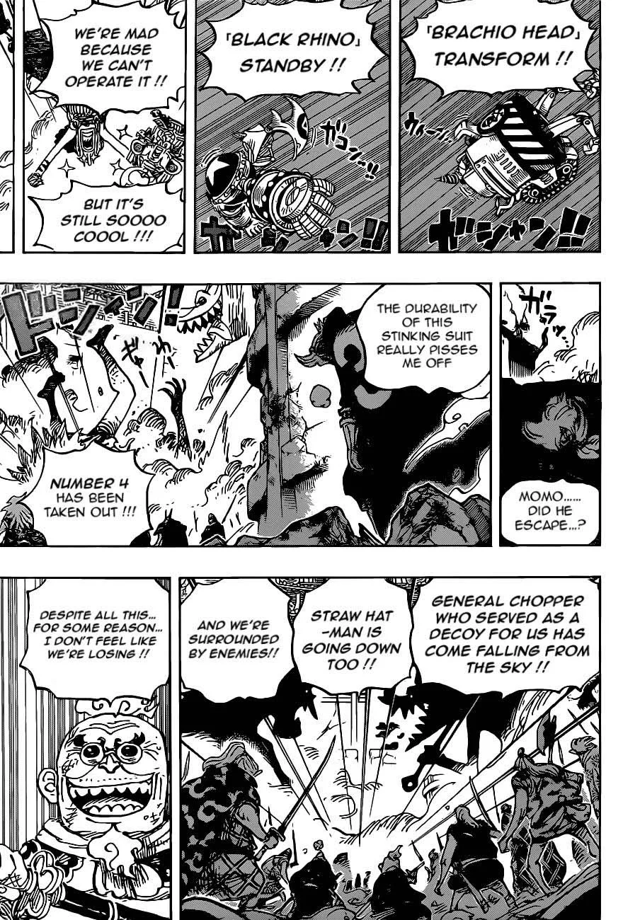One Piece Chapter 989: Somehow, I don't feel like we're losing – Page 13