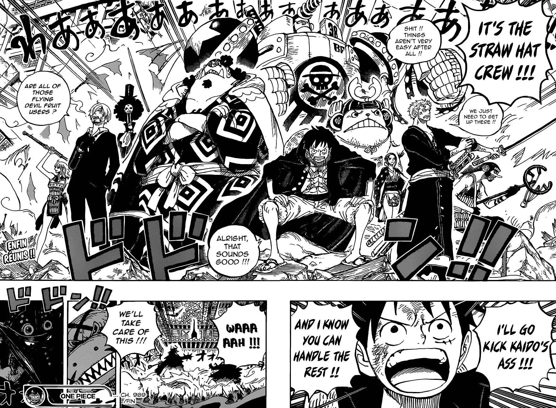 One Piece Chapter 989: Somehow, I don't feel like we're losing – Page 14