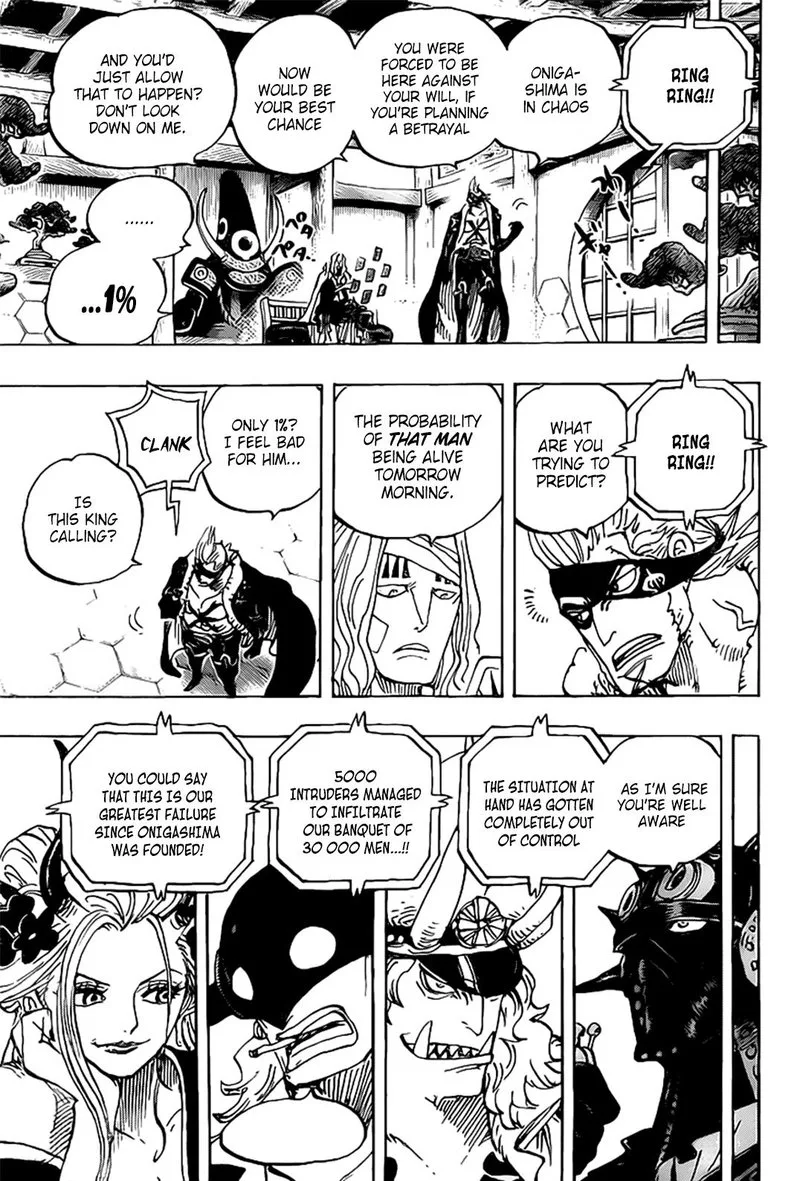 One Piece Chapter 990: A Lone Force – Page 7