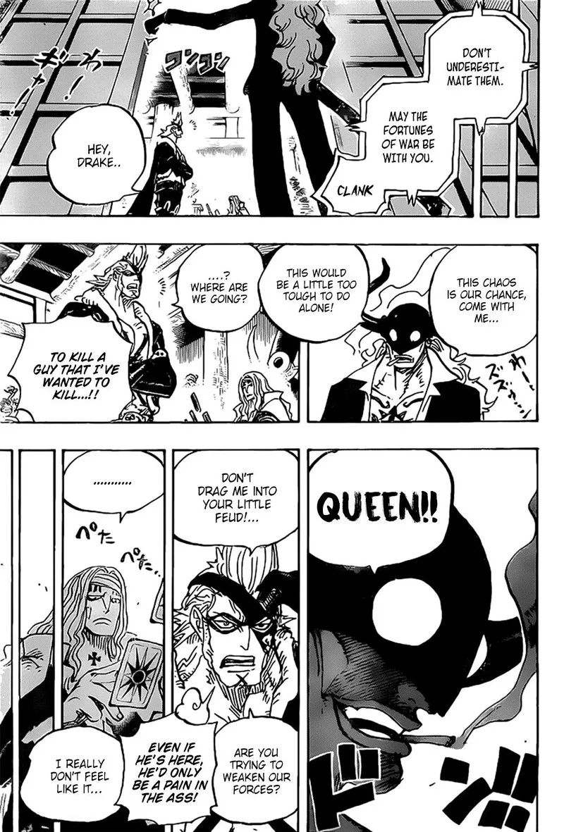 One Piece Chapter 990: A Lone Force – Page 9
