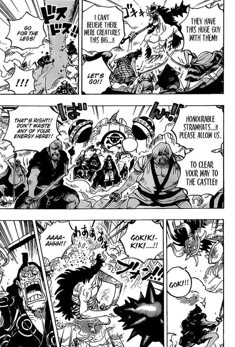 One Piece Chapter 990: A Lone Force – Page 11