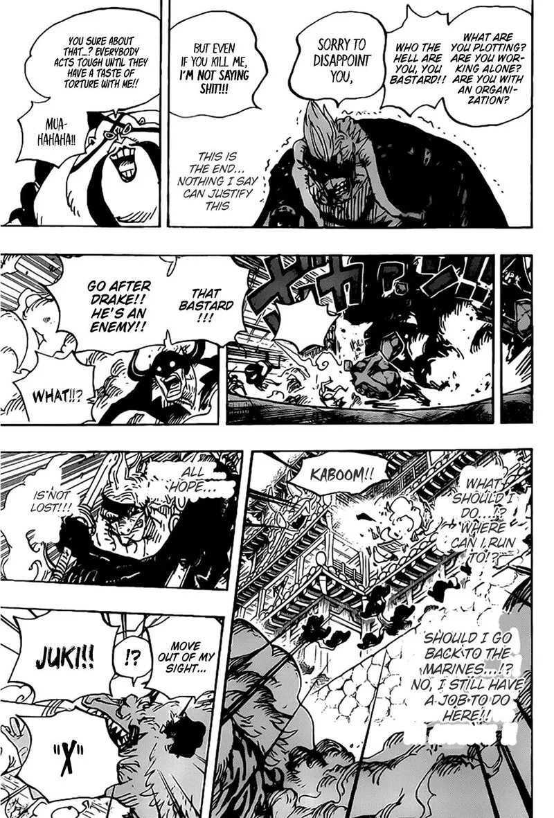 One Piece Chapter 990: A Lone Force – Page 15