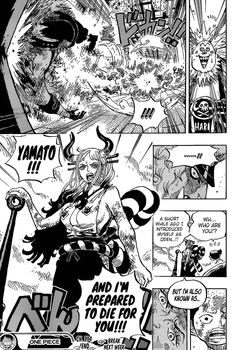 One Piece Chapter 994: Also Known as Yamato – Page 16