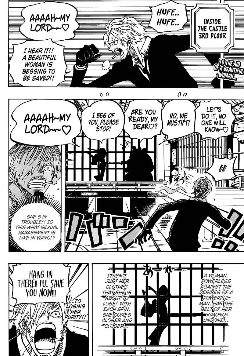 One Piece Chapter 997: Flames – Page 2