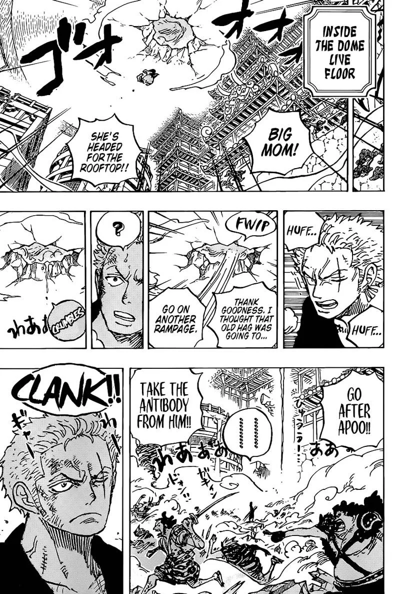 One Piece Chapter 997: Flames – Page 7