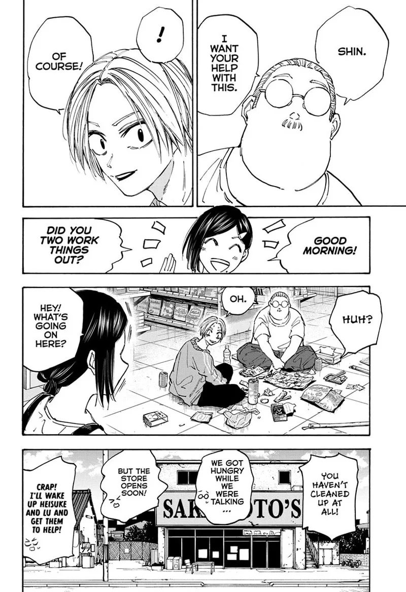 Sakamoto Days Chapter 121 – Page 4
