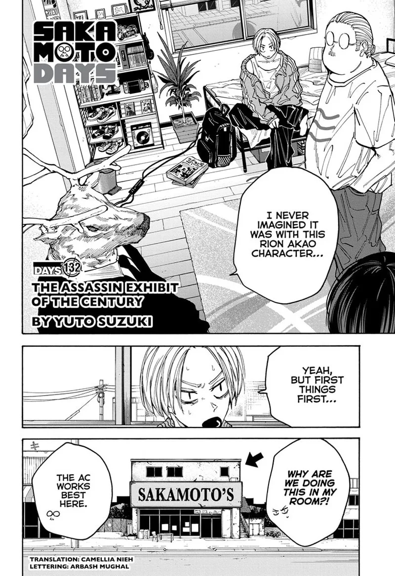 Sakamoto Days Chapter 132 – Page 2