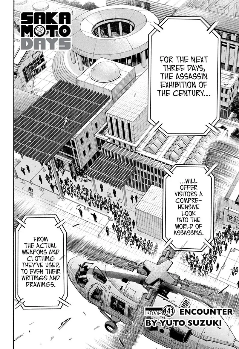 Sakamoto Days Chapter 141 – Page 2