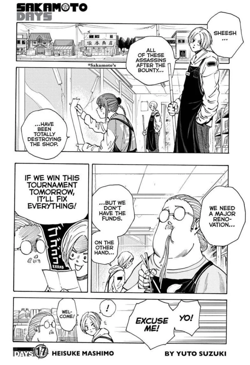 Sakamoto Days Chapter 17 – Page 2