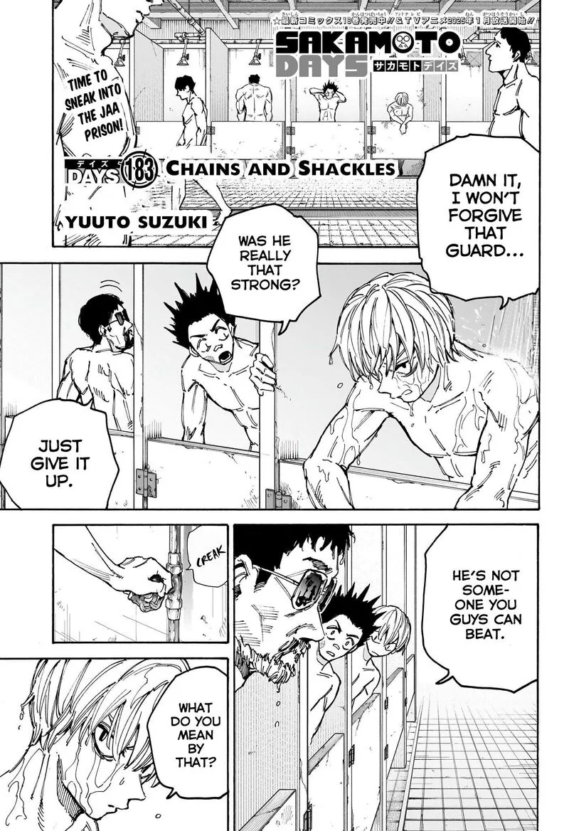 Sakamoto Days Chapter 183 – Page 2