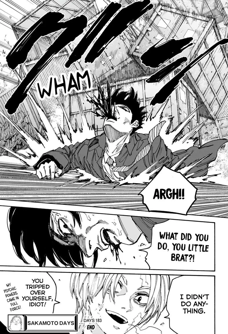 Sakamoto Days Chapter 183 – Page 16