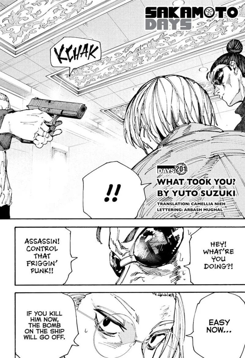 Sakamoto Days Chapter 201 – Page 2