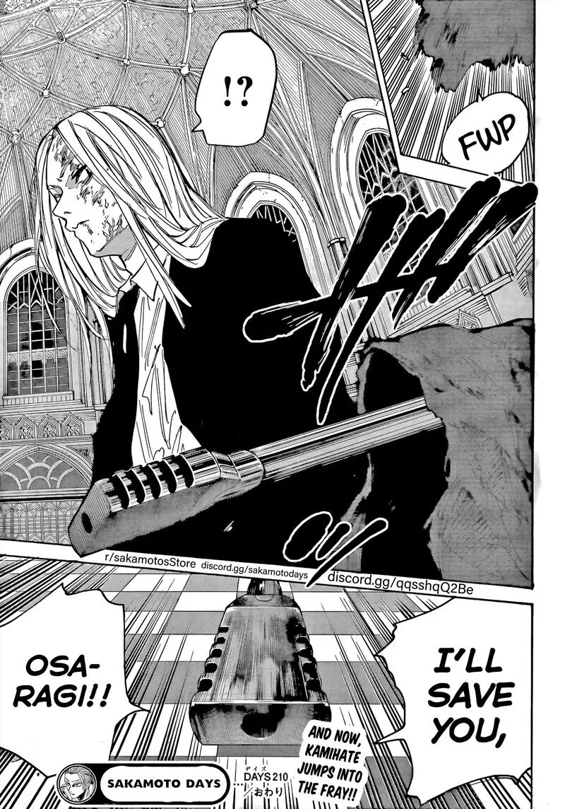 Sakamoto Days Chapter 210 – Page 17