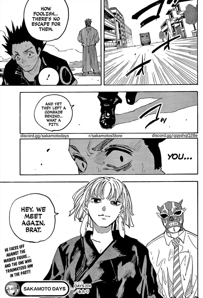 Sakamoto Days Chapter 224 – Page 18