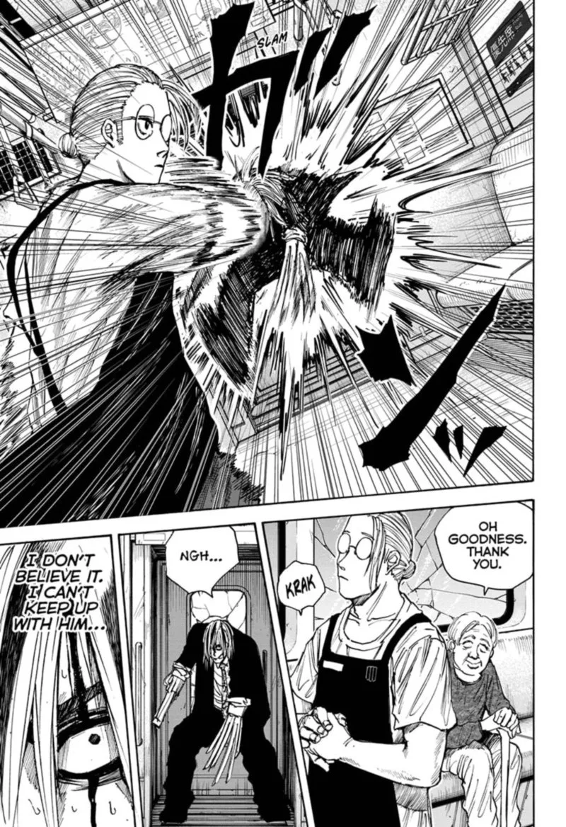Sakamoto Days Chapter 30: Quiet on the Train – Page 5