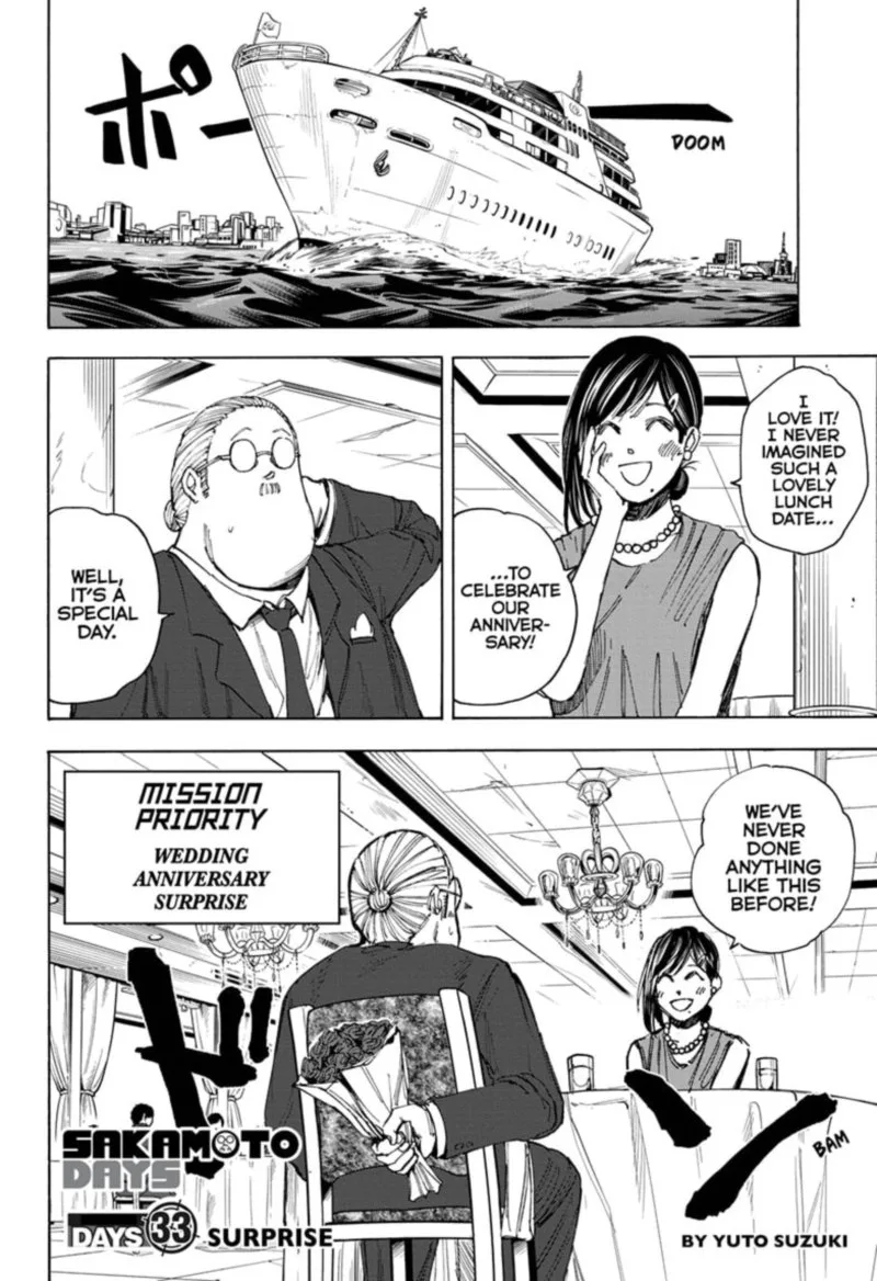 Sakamoto Days Chapter 33: Surprise – Page 2
