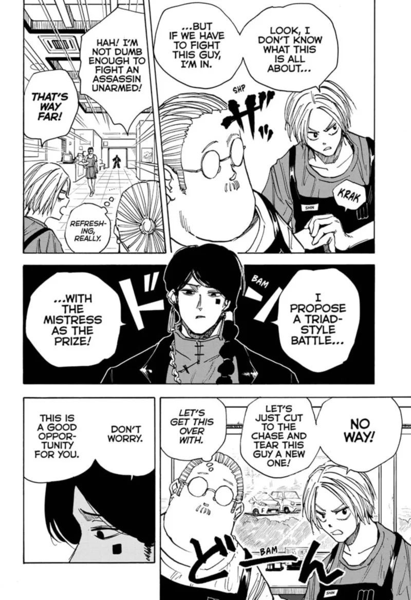 Sakamoto Days Chapter 34: Wutang – Page 14