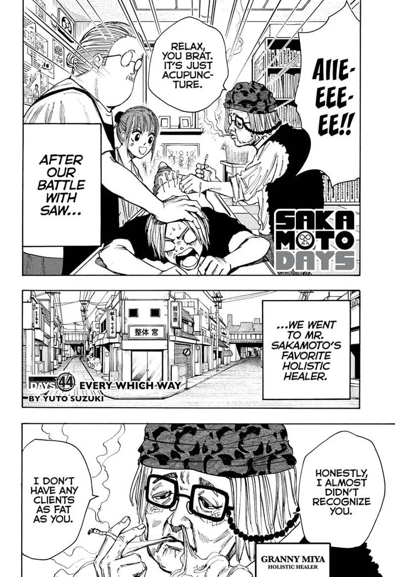 Sakamoto Days Chapter 44: Every Which Way – Page 2