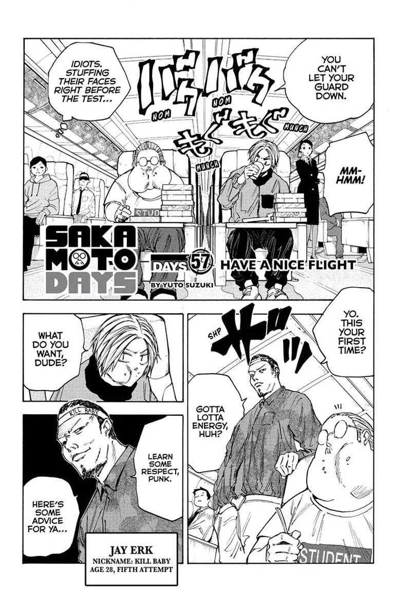 Sakamoto Days Chapter 57: Have a nice flight – Page 2