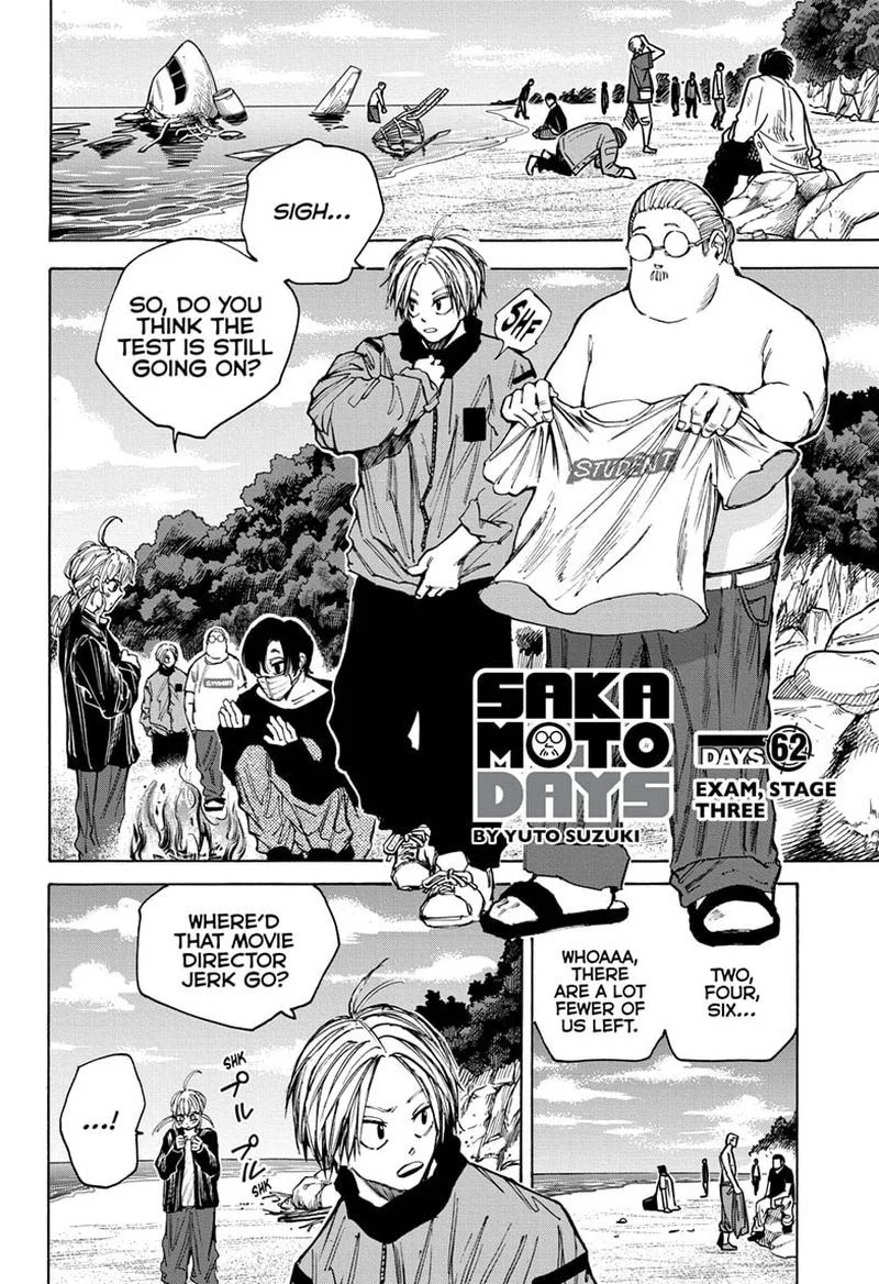Sakamoto Days Chapter 62: Exam, Stage Three – Page 2