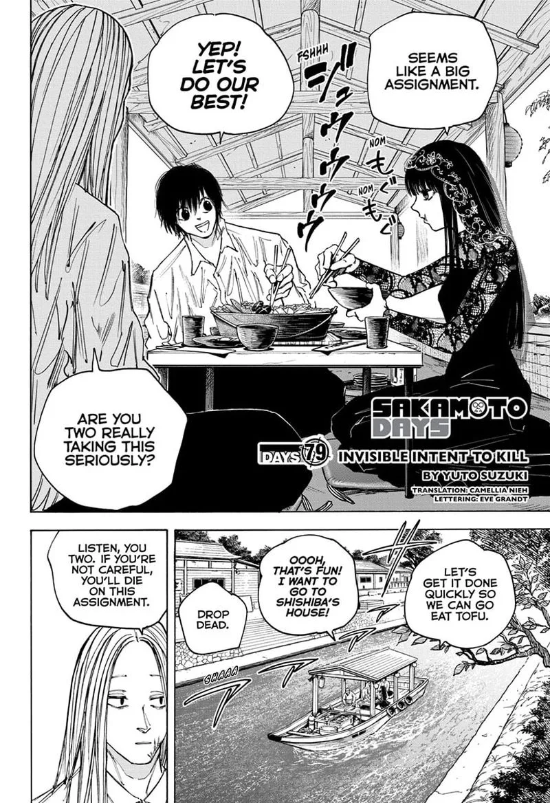 Sakamoto Days Chapter 79: Invisible Intent to Kill – Page 2
