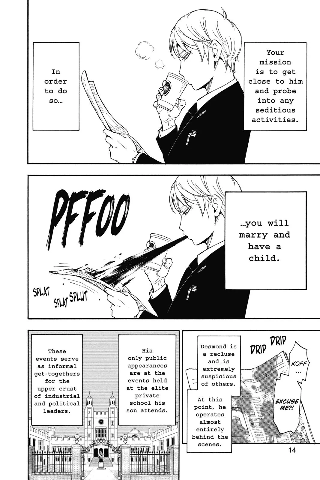 Spy x Family Chapter 1 – Page 14