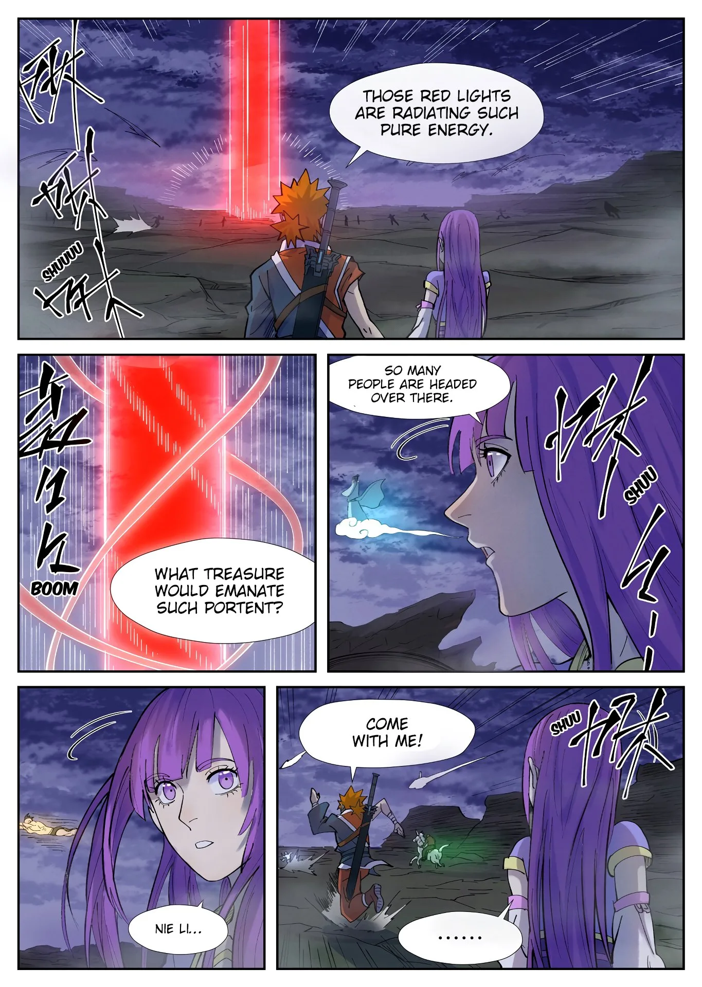 Tales of Demons and Gods Chapter 255: The Red Lights Within the Lake – Page 8