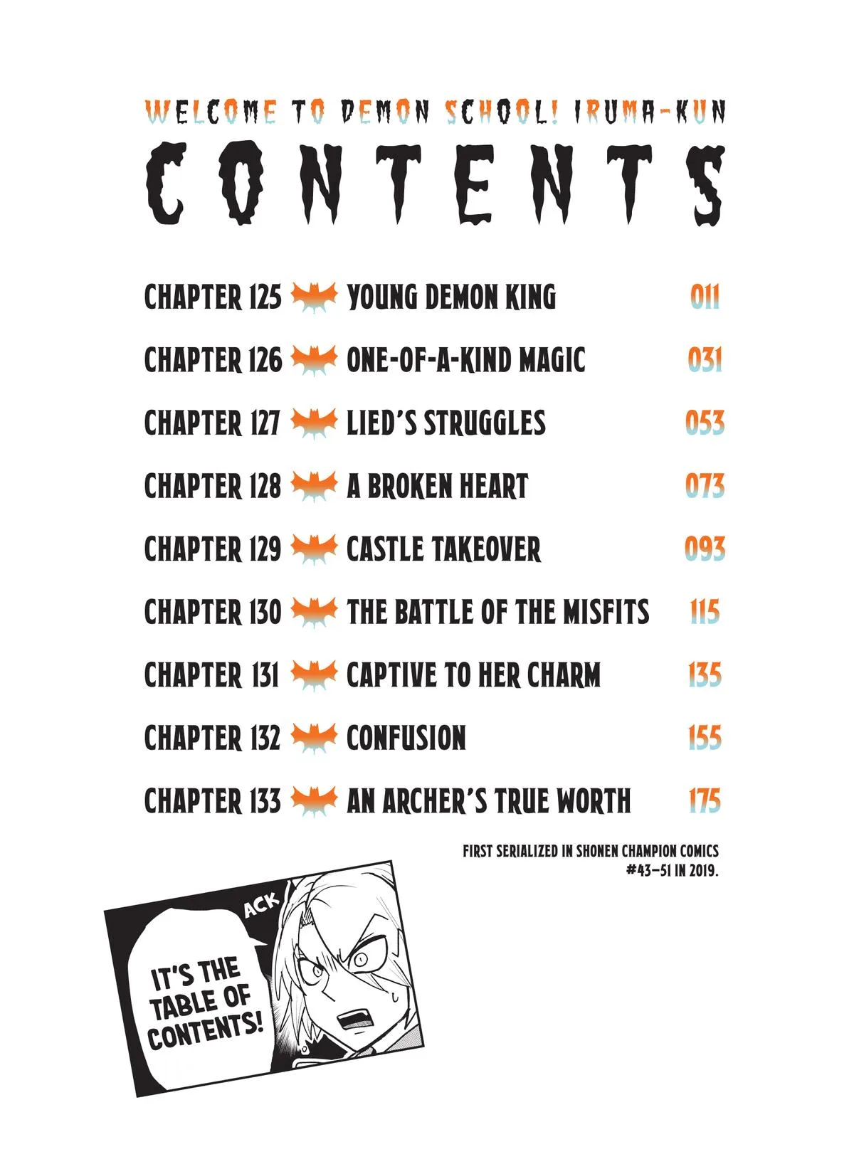 Welcome to Demon School! Iruma-kun Chapter 125 – Page 8