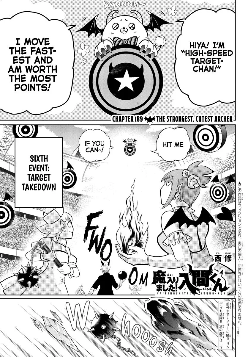 Welcome to Demon School! Iruma-kun Chapter 189 – Page 2