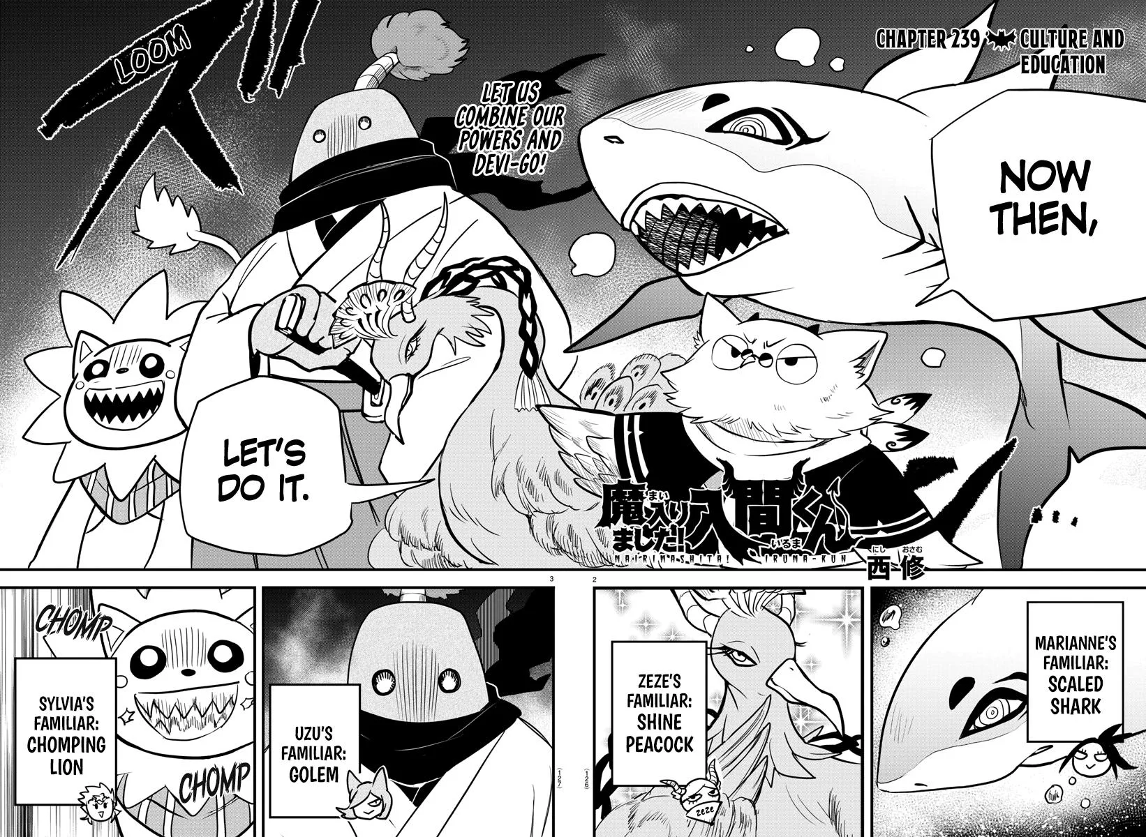 Welcome to Demon School! Iruma-kun Chapter 239 – Page 2
