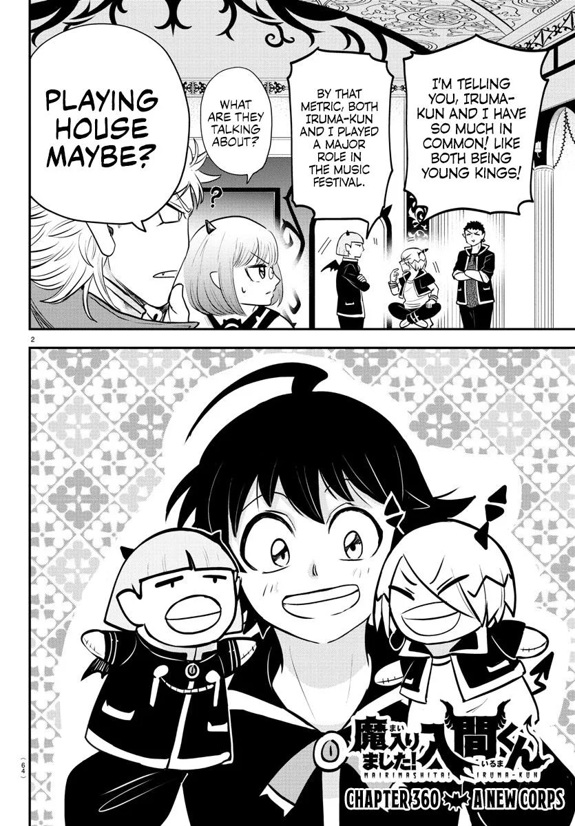 Welcome to Demon School! Iruma-kun Chapter 360 – Page 2
