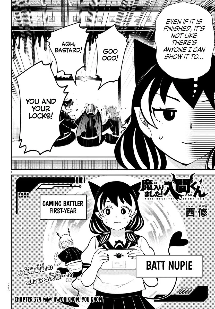 Welcome to Demon School! Iruma-kun Chapter 374 – Page 2